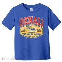 Mount Denali Alaska Mountaineer Climbing National Park Toddler T-Shirt thumb 0
