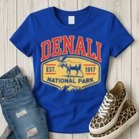 Mount Denali Alaska Mountaineer Climbing National Park Women's T-Shirt thumb 3