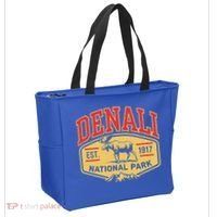 Mount Denali Alaska Mountaineer Climbing National Park Tote Bag thumb 2