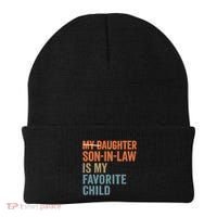 My Daughter and Son-in-Law Are My Favorite Child Beanie thumb 0