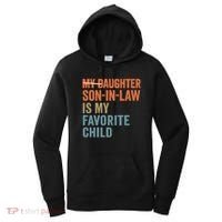 My Daughter and Son-in-Law Are My Favorite Child Women's Hoodie thumb 0