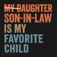 My Daughter and Son-in-Law Are My Favorite Child Women's Hoodie thumb 2