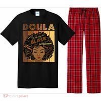 Melanin Doula Afro Hair Black History Month Pajama Set thumb 0