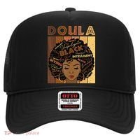 Melanin Doula Afro Hair Black History Month Hat thumb 0