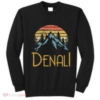Mount Denali Alaska Mountains Camping Hiking Outdoor Sweatshirt thumb 0