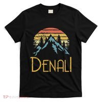 Mount Denali Alaska Mountains Camping Hiking Outdoor T-Shirt thumb 0