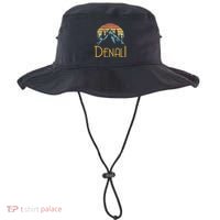Mount Denali Alaska Mountains Camping Hiking Outdoor Bucket Hat thumb 0