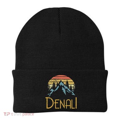 Mount Denali Alaska Mountains Camping Hiking Outdoor Beanie