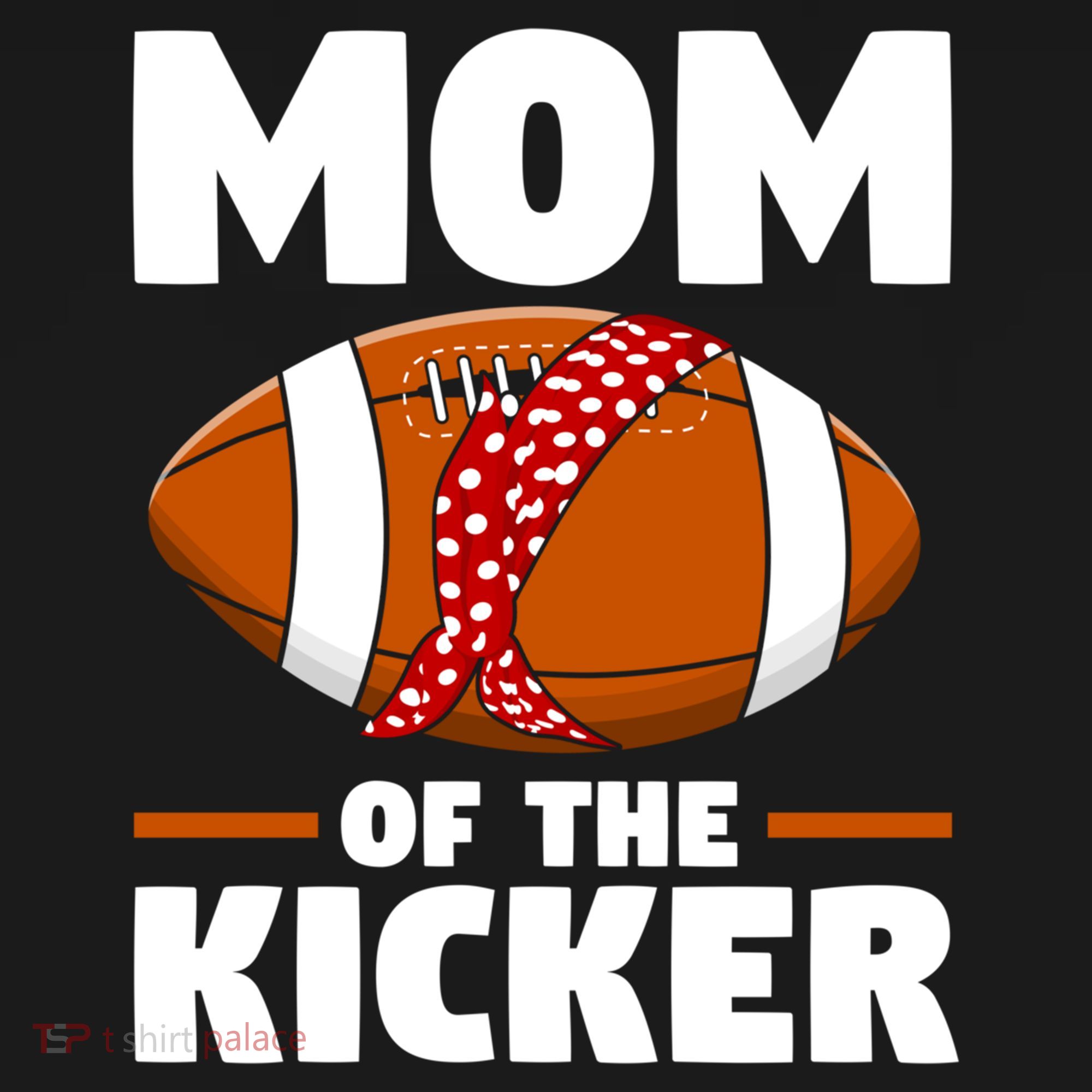 Mother's Day American Football Mommy Mom Of The Kicker Cute Gift Women's Hoodie