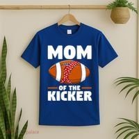 Mother's Day American Football Mommy Mom Of The Kicker Cute Gift T-Shirt thumb 2