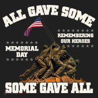 Memorial Day All Gave Some Some Gave All Remembering Our Heroes Golf Towel thumb 3