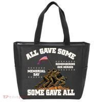 Memorial Day All Gave Some Some Gave All Remembering Our Heroes Tote Bag thumb 0