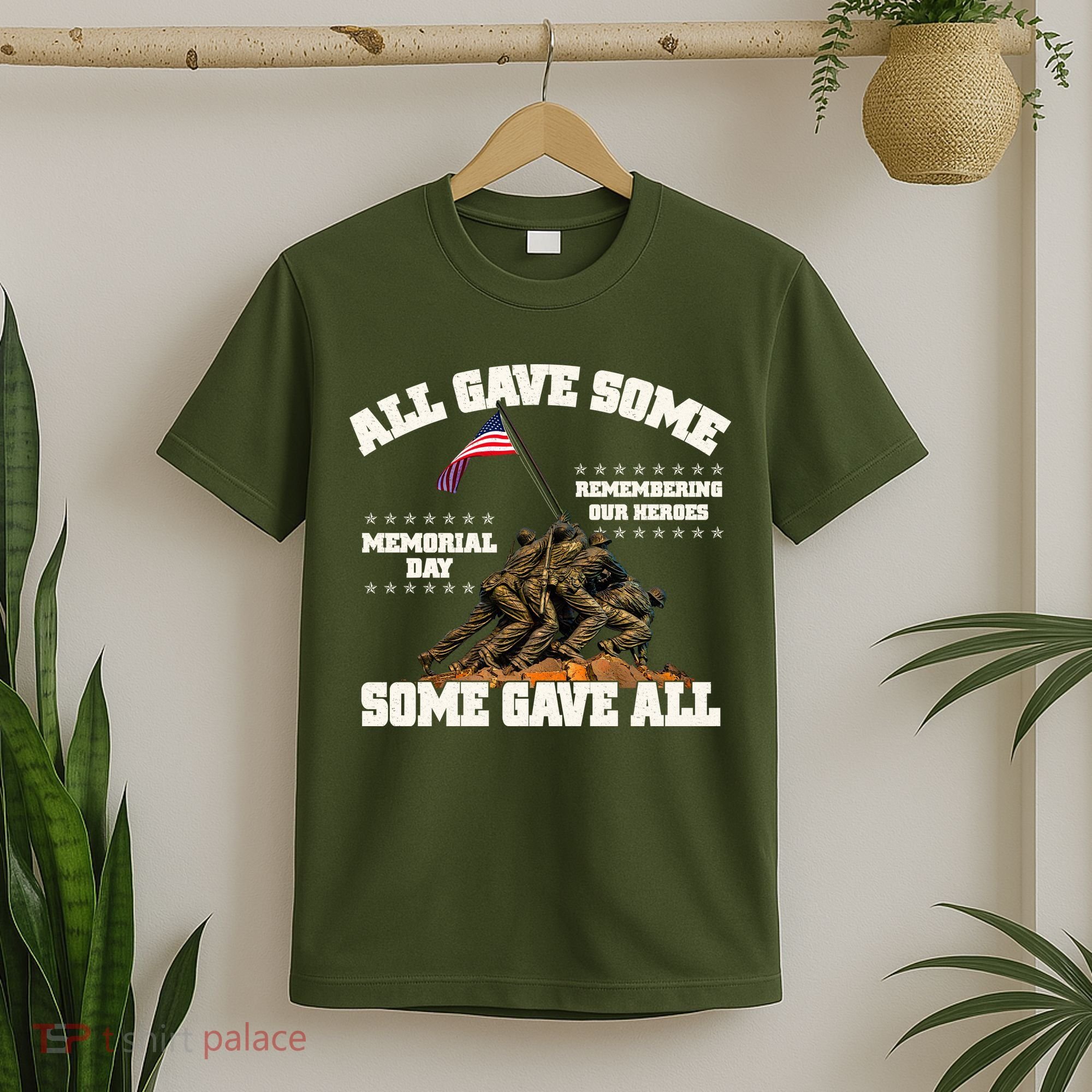 Memorial Day All Gave Some Some Gave All Remembering Our Heroes T-Shirt