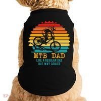 MTB Dad Apparel Retro Mountain Bike Dad Doggie Tank thumb 0