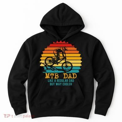 MTB Dad Apparel Retro Mountain Bike Dad Hoodie