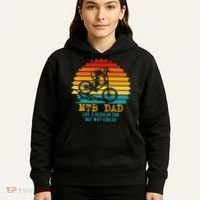 MTB Dad Apparel Retro Mountain Bike Dad Hoodie thumb 5