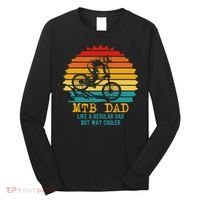 MTB Dad Apparel Retro Mountain Bike Dad Long Sleeve Shirt thumb 0
