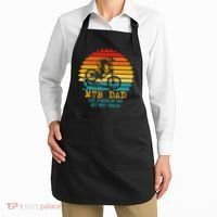MTB Dad Apparel Retro Mountain Bike Dad Apron thumb 2