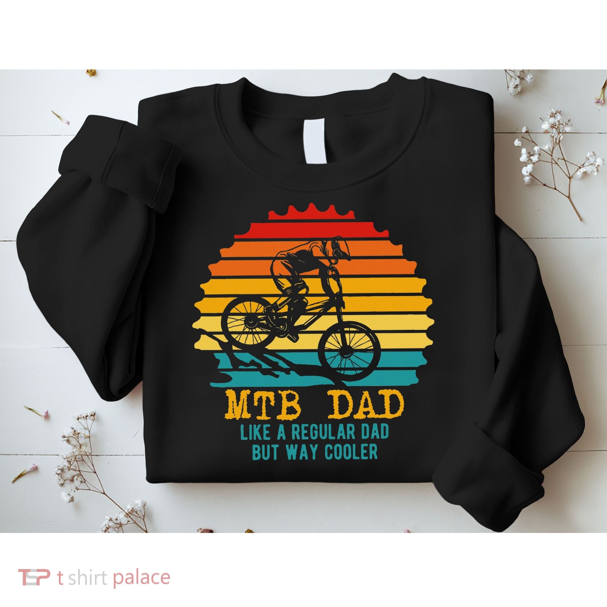 MTB Dad Apparel Retro Mountain Bike Dad Sweatshirt