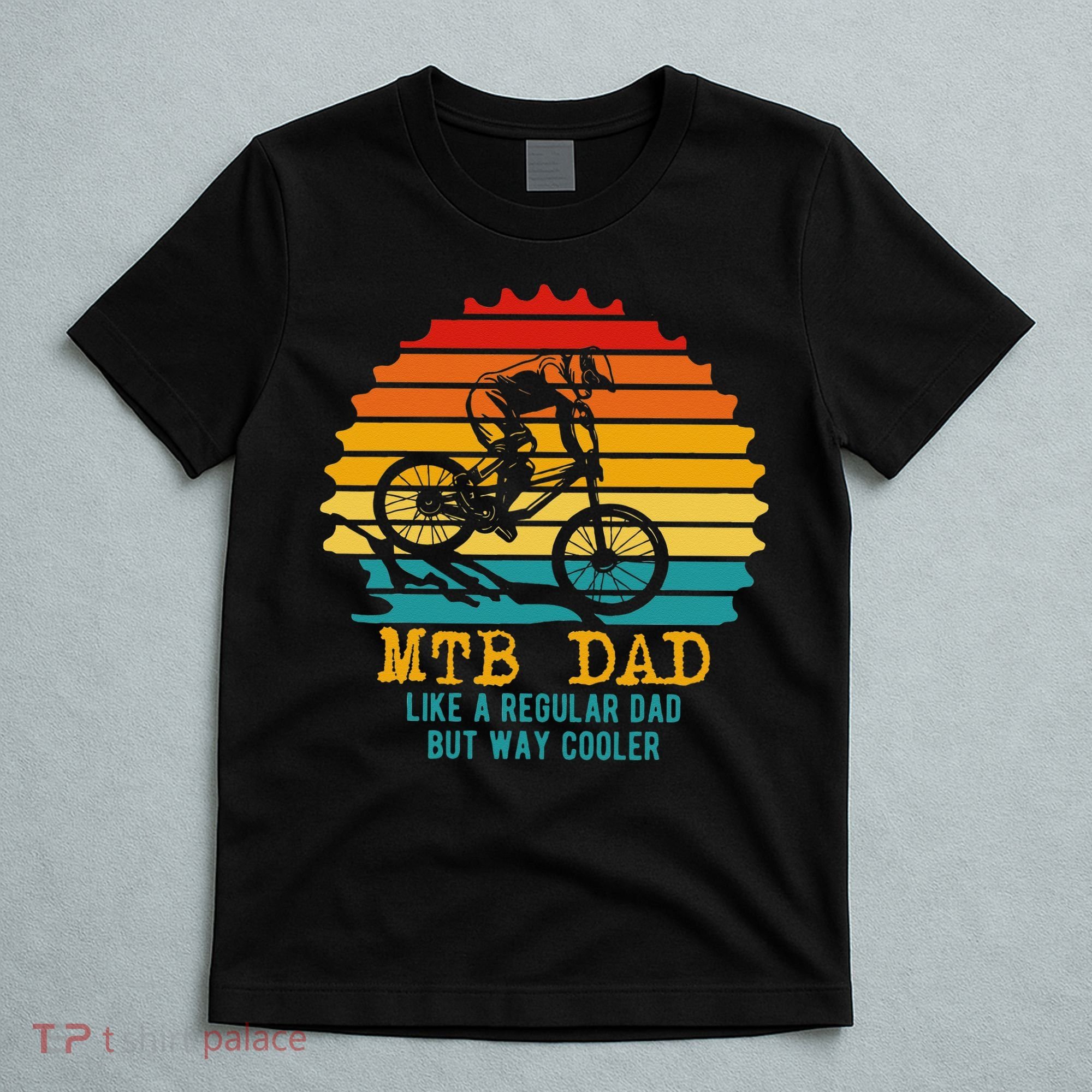 MTB Dad Apparel Retro Mountain Bike Dad T-Shirt
