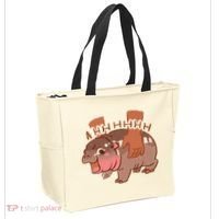 Moo Deng A Hh Hhhh Hippo Funny Tote Bag thumb 2
