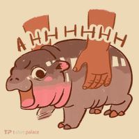 Moo Deng A Hh Hhhh Hippo Funny Tote Bag thumb 4