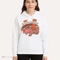 Moo Deng A Hh Hhhh Hippo Funny Hoodie thumb 5