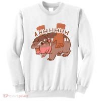 Moo Deng A Hh Hhhh Hippo Funny Sweatshirt thumb 0