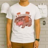 Moo Deng A Hh Hhhh Hippo Funny T-Shirt thumb 6
