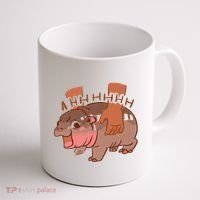 Moo Deng A Hh Hhhh Hippo Funny Coffee Mug thumb 1
