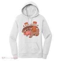 Moo Deng A Hh Hhhh Hippo Funny Women's Hoodie thumb 0