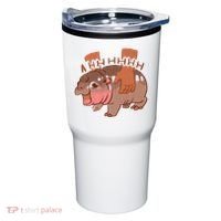 Moo Deng A Hh Hhhh Hippo Funny Tumbler thumb 0