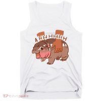 Moo Deng A Hh Hhhh Hippo Funny Tank Top thumb 0