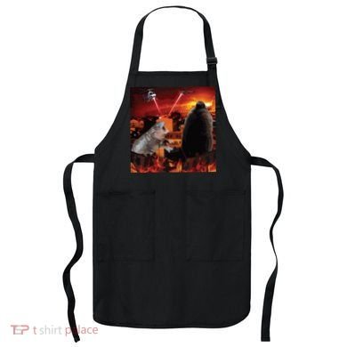 Moo Deng And Pesto Battle Apron