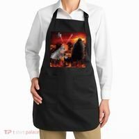 Moo Deng And Pesto Battle Apron thumb 2