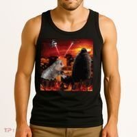 Moo Deng And Pesto Battle Tank Top thumb 3