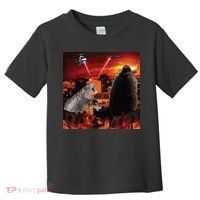 Moo Deng And Pesto Battle Toddler T-Shirt thumb 0