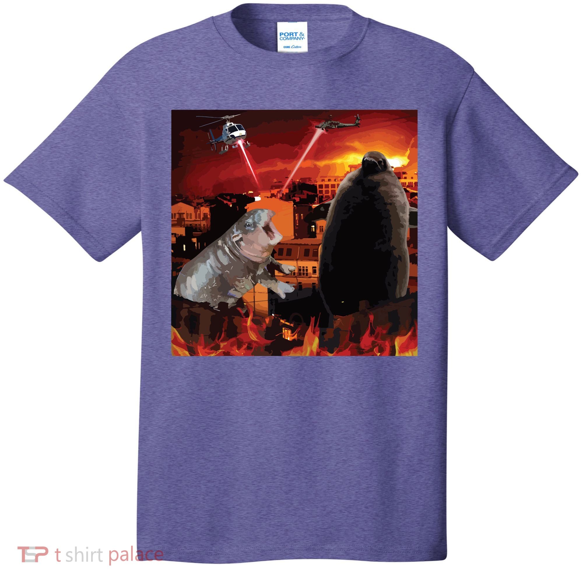 Moo Deng And Pesto Battle T-Shirt