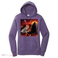 Moo Deng And Pesto Battle Women's Hoodie thumb 0