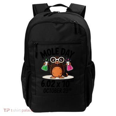 Mole Day Avogadros Number October 23rd Raglan Baseball Gift Backpack