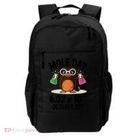 Mole Day Avogadros Number October 23rd Raglan Baseball Gift Backpack thumb 0
