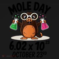 Mole Day Avogadros Number October 23rd Raglan Baseball Gift Pajama Set thumb 2