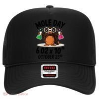 Mole Day Avogadros Number October 23rd Raglan Baseball Gift Hat thumb 0