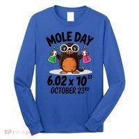 Mole Day Avogadros Number October 23rd Raglan Baseball Gift Long Sleeve Shirt thumb 0