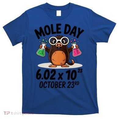 Mole Day Avogadros Number October 23rd Raglan Baseball Gift T-Shirt