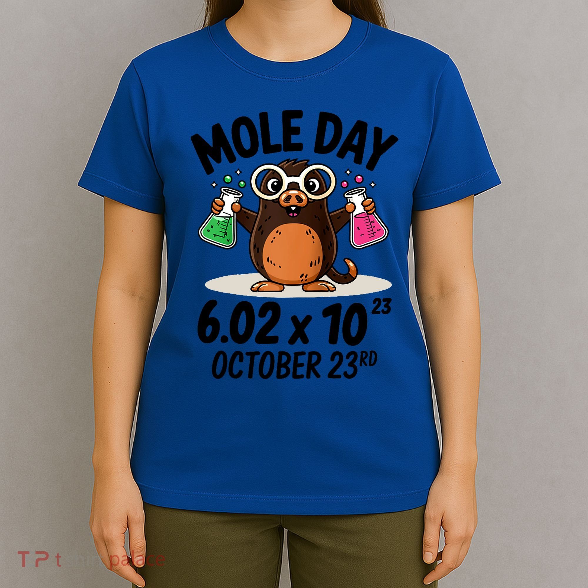 Mole Day Avogadros Number October 23rd Raglan Baseball Gift T-Shirt