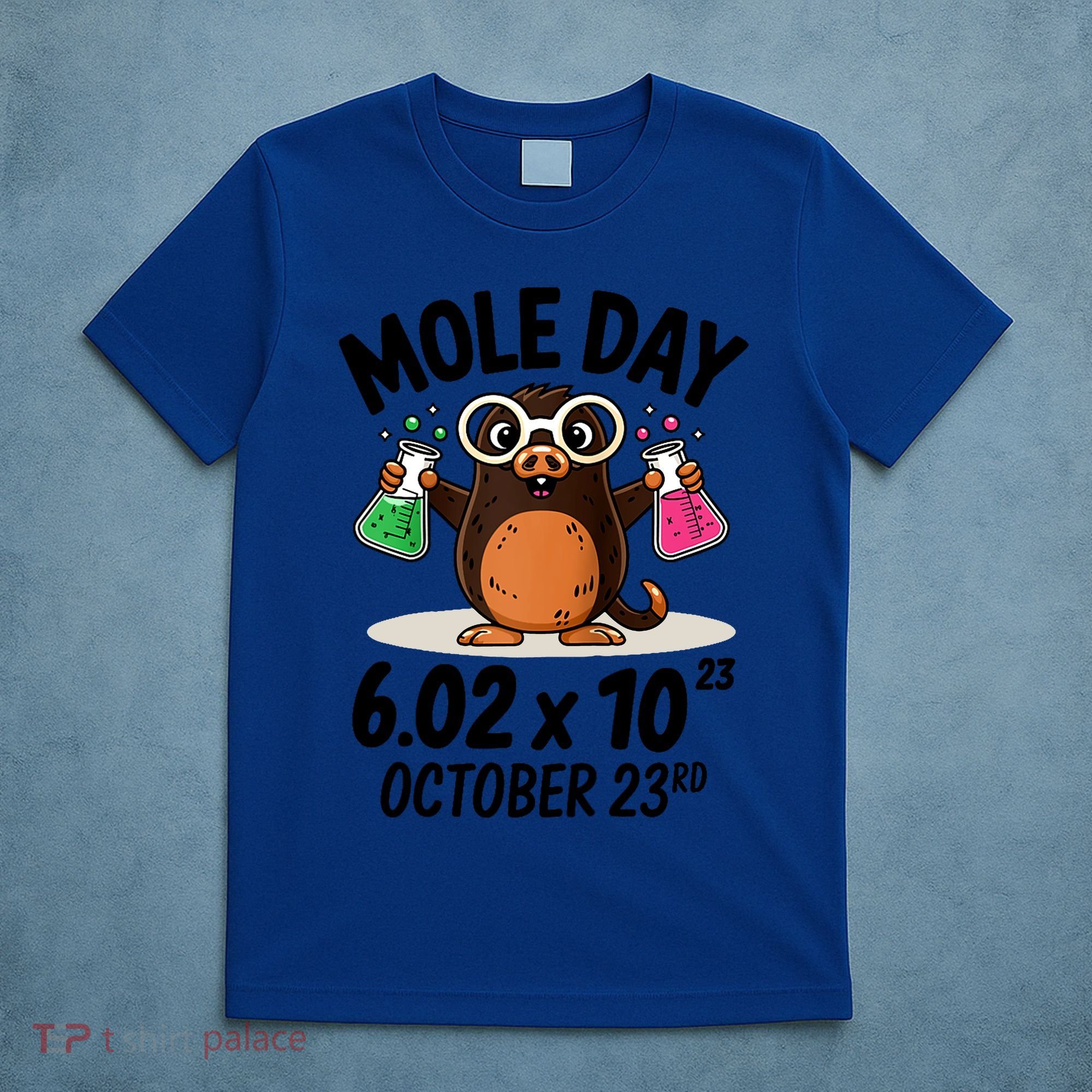 Mole Day Avogadros Number October 23rd Raglan Baseball Gift T-Shirt