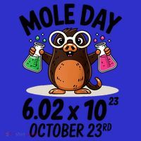 Mole Day Avogadros Number October 23rd Raglan Baseball Gift Tank Top thumb 6