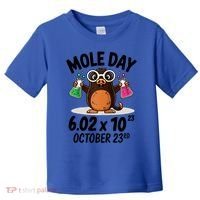 Mole Day Avogadros Number October 23rd Raglan Baseball Gift Toddler T-Shirt thumb 0