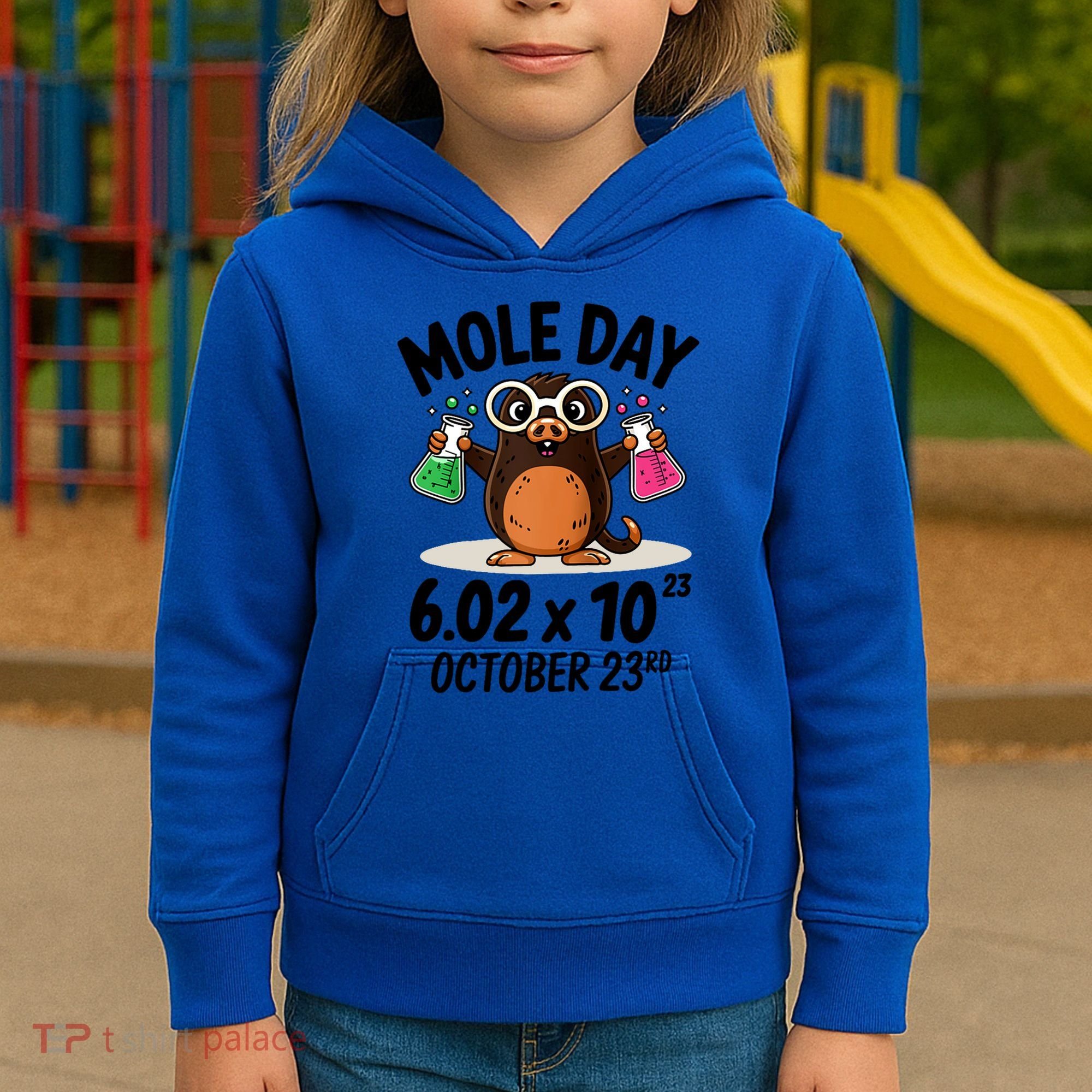 Mole Day Avogadros Number October 23rd Raglan Baseball Gift Kids Hoodie